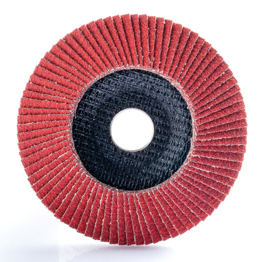 Ceramic conical flapdisc