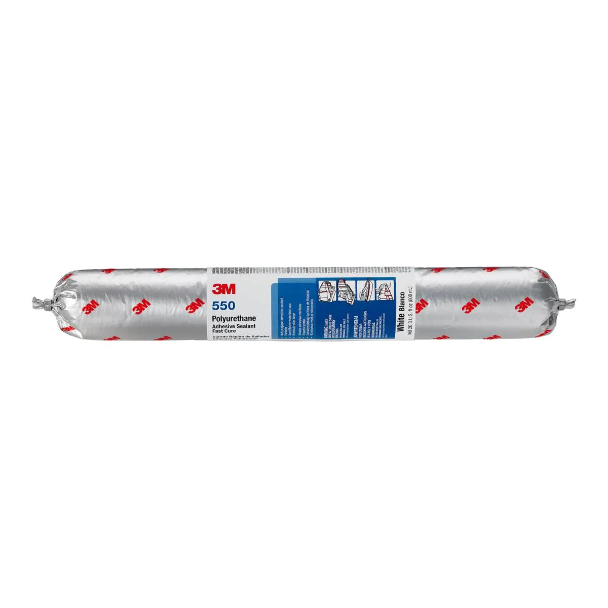 3M™ 550 Polyurethane Adhesive Sealant Fast Cure, black, 600 ml