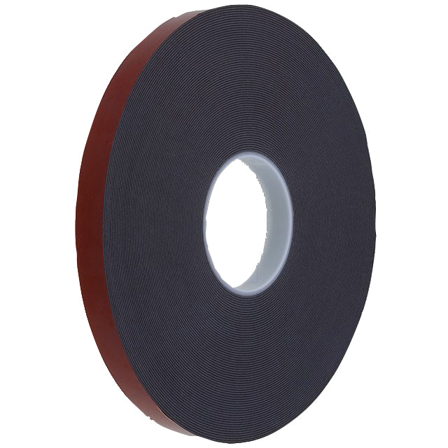 AFTC® Silvertape™ LSE 6406 Divpusējā līmlente, melna, 0.64 mm