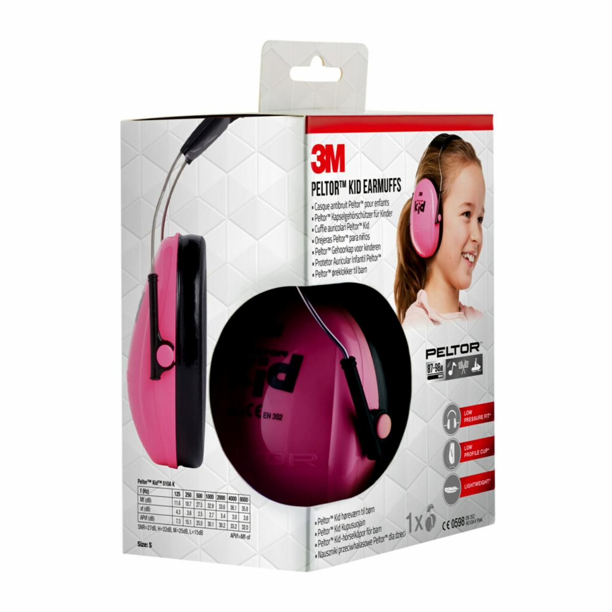 3M™ PELTOR™ Kid Earmuff H510AK