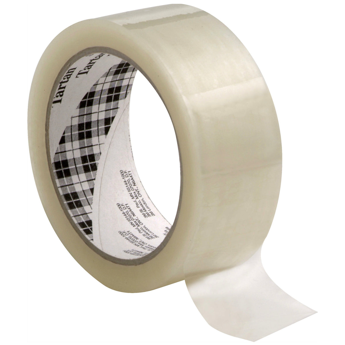3M™ Tartan™ Box Sealing Tape 369, Transparent, 50 mm x 66 m