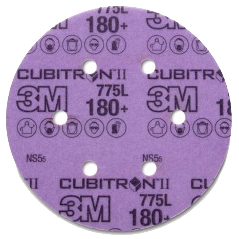 3M™ Cubitron™ II Hookit™ 775L Clean sanding film disc