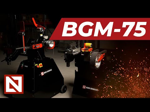 Nord Grinders® BGM-75 Stationary belt grinding machine